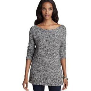 Vince Camuto Two-Pocket Black/White Sweater Size Large